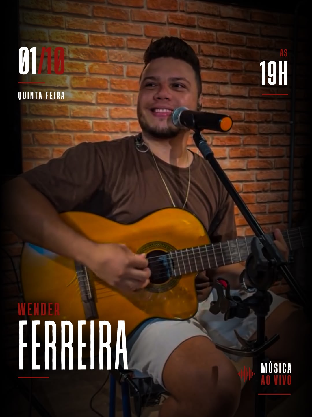 Wender Ferreira no Parrilla de la Sierra, 01/10, 19h
