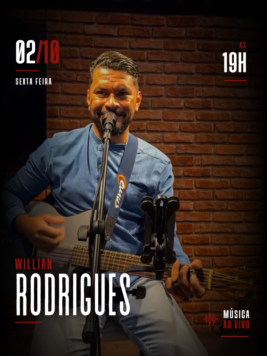 Willian Rodrigues no Parrilla de la Sierra, 02/10, 19h