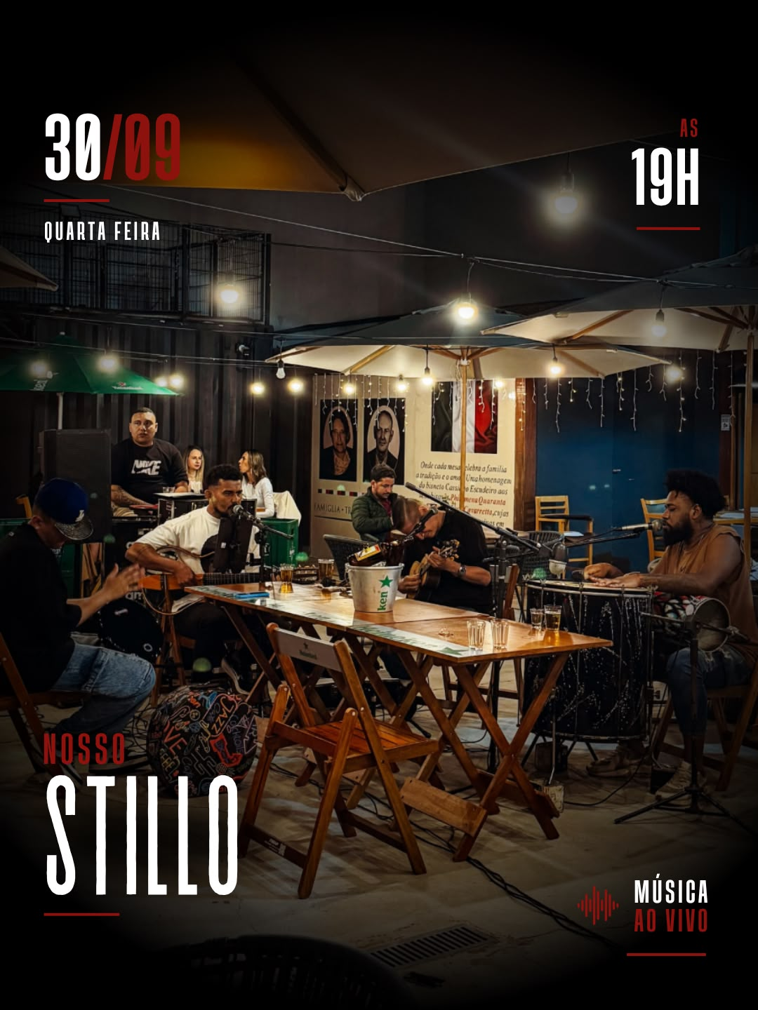 Nosso Stilo no Parrilla de la Sierra, 30/09, 19h